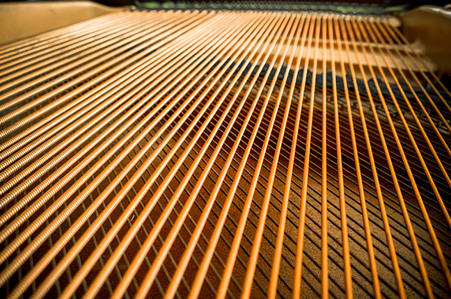 Cordas do Piano