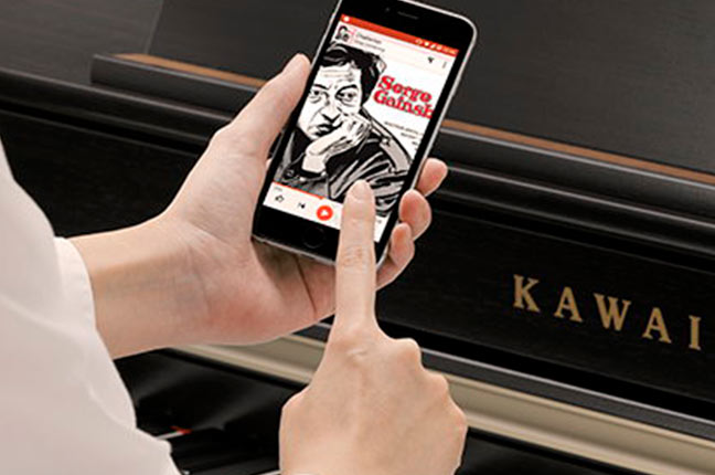 Demonstracao - Bluetooth em pianos digitais